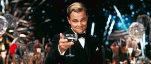 Create meme: The Great Gatsby, the great Gatsby Leonardo DiCaprio with a glass of, the great Gatsby Leonardo DiCaprio with a glass of