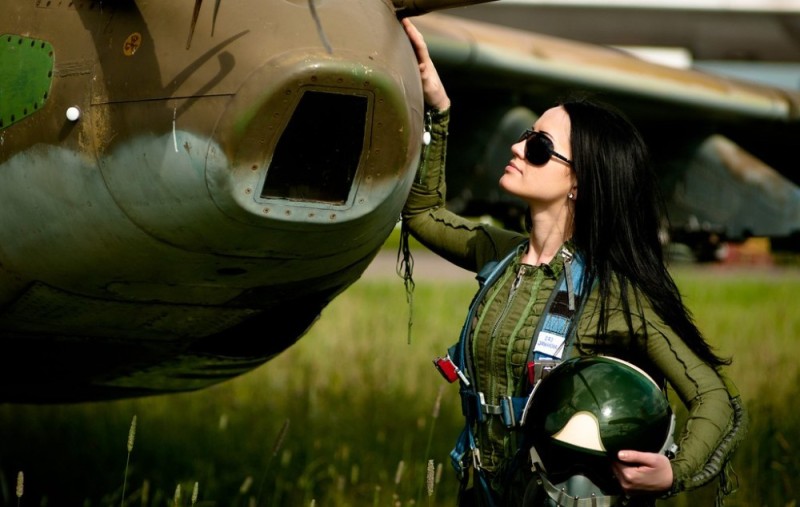 Create meme: The pilot is a girl, The girl is a fighter pilot, The girl pilot