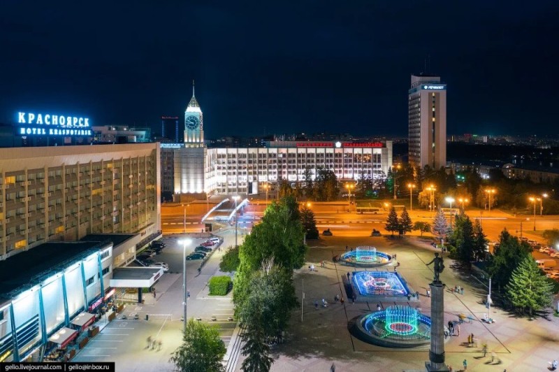 Create meme: Krasnoyarsk city, Krasnoyarsk theater square with you, Krasnoyarsk square