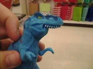 Create meme: blue dinosaur toy meme, toy dinosaur meme, Tyrannosaurus toy