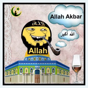 Create meme: allah, girl