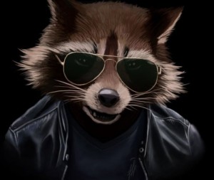 Create meme: raccoon, photo of a raccoon with glasses, pictures of a raccoon on the VC