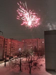 Create meme: victory salute, beautiful fireworks, salute