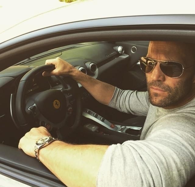 Create meme: jason statham, Statham behind the wheel, Jason Statham behind the wheel