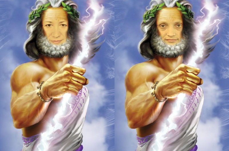 Create meme: the god zeus, zeus, zeus the thunderer
