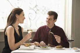 Create meme: romantic dinner, date, pair