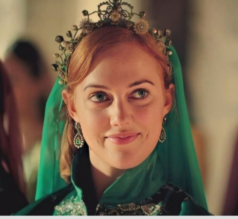 Create meme: hurrem sultan the magnificent century, hürrem Sultan, magnificent century hürrem