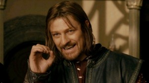 Create meme: the Lord of the rings Boromir, Boromir meme, Sean bean Boromir