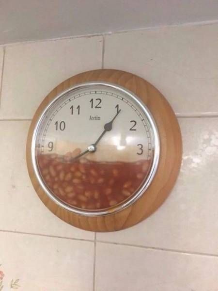 Create meme: wall clock, A strange clock, wall clock three