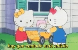 Create meme: kitty cartoon Hello kitty cartoon, Hello kitty 1:1 the old cartoon, Hello kitty cartoon