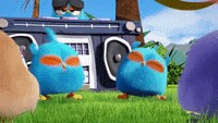 Создать мем: angry birds blues мультсериал кадры, мультфильм angry birds blues, angry birds. пушистики - сезон 1 - серия 12
