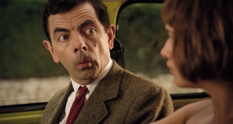 Создать мем: classic mr bean, мистер бин мем, роуэн аткинсон