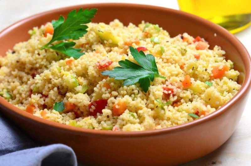 Create meme: couscous, couscous and bulgur, wheat porridge couscous