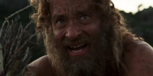 Create meme: Robinson Crusoe, outcast movie 2000, Tom Hanks outcast