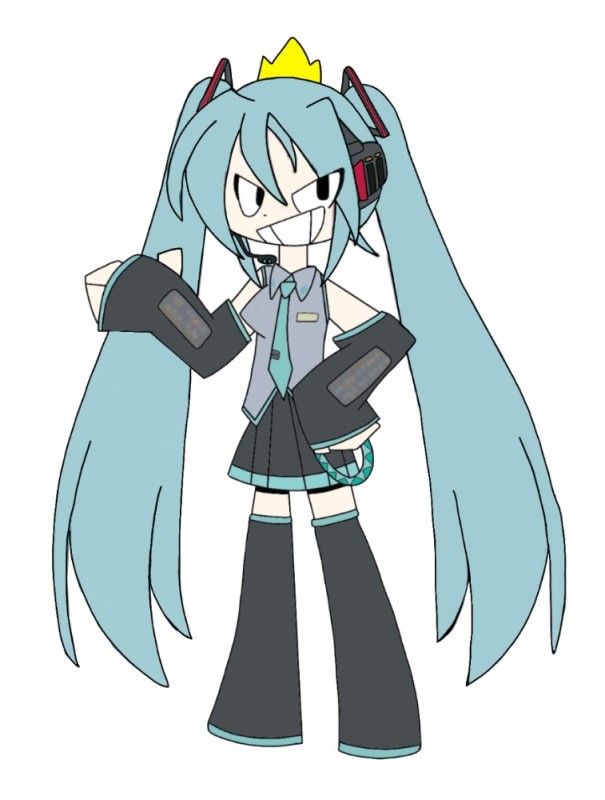 Create meme: miku , Miku Hatsune dance, hatsune miku chibi