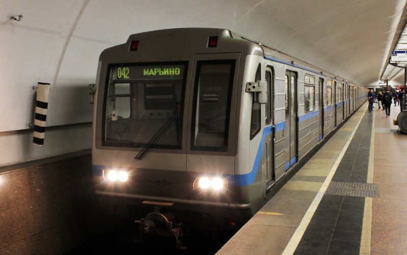 Create meme: metro train 81 717, 81-717.6/714.6, subway car on the gray line