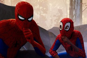 Create meme: spider-man through the universes in a white robe such a fucking, spiderman, spider-man through the universe pictures 4k