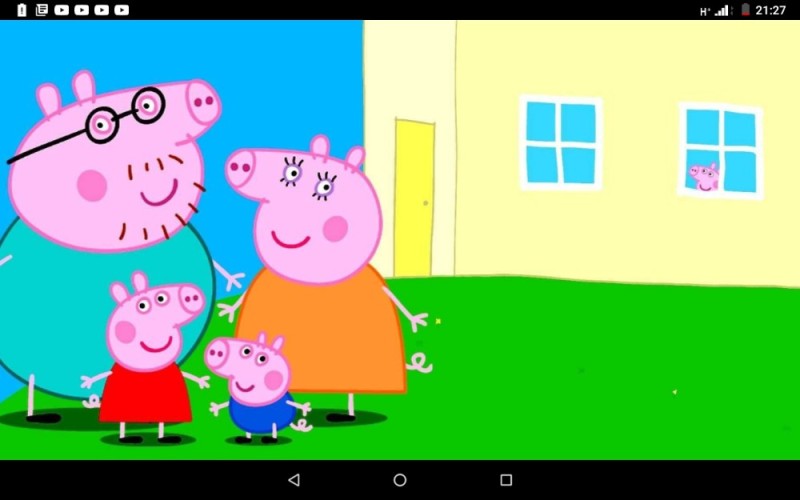 Create meme: peppa pig cartoon, peppa pig in the house, peppa pig the animated series