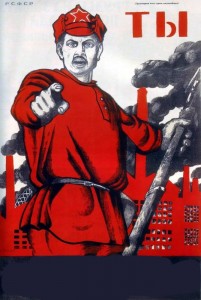 Create meme: Soviet posters, Soviet posters jokes, you volunteered poster template
