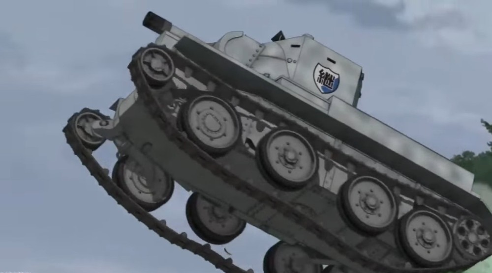 Create meme: BT 42 tank, Girls and Tanks animated series 2012-2013, girls und panzer dream tank match game