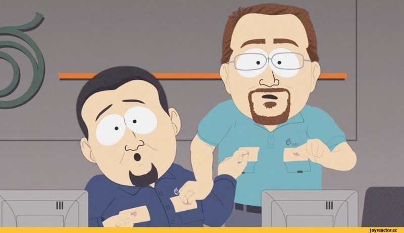 Create meme: south park cable workers, south park cable company, memes South Park 