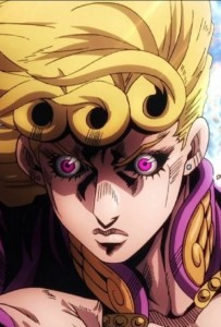 Create meme: jojo, giorno giovanna, giorno Giovanna anime