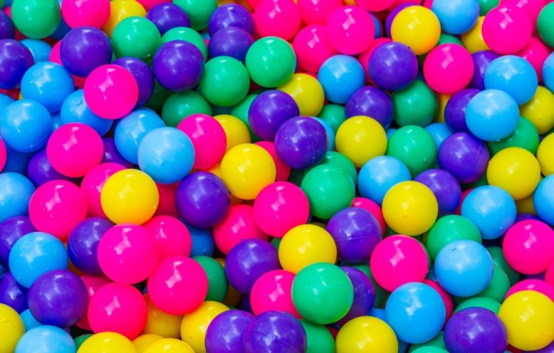 Create meme: the balls are multicolored, bright bulbs, colored balls