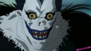 Create meme: Ryuk anime, Ryuk from death note, Ryuk the God of death