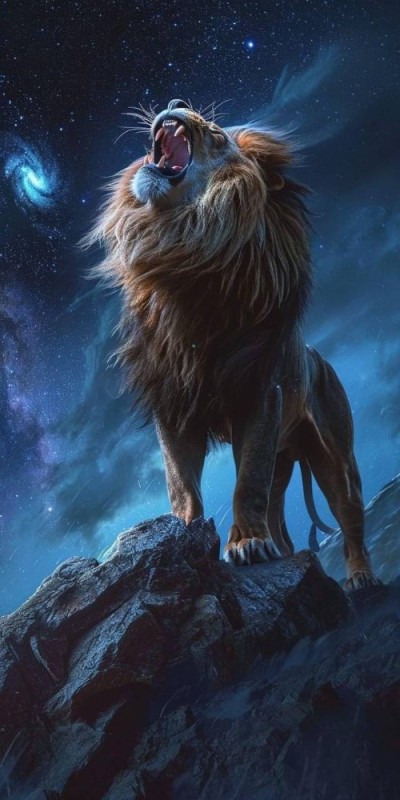 Create meme: majestic lion, Leo the lion, the lion is beautiful