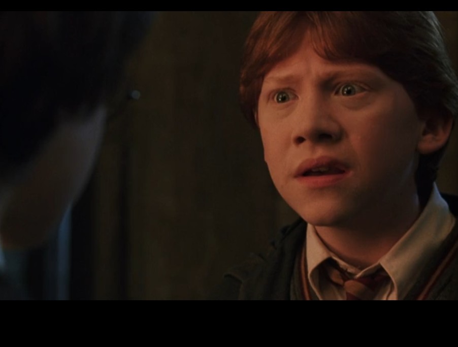 Создать мем: harry potter ron weasley, рон гарри поттер, гарри поттер и тайная комната рон