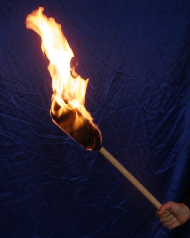 Create meme: torch , Torch fire, burning torch