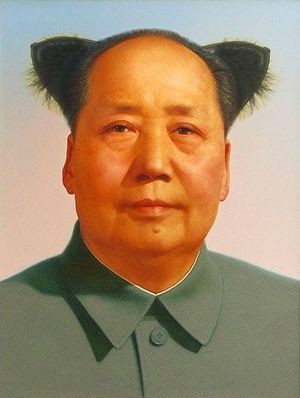 Создать мем: mao tse tung, mao, zedong