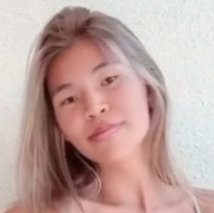 Create meme: blonde hair, Asian , beautiful asian girls