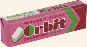 Create meme: orbit chewing gum, chewing gum orbit, toothpaste
