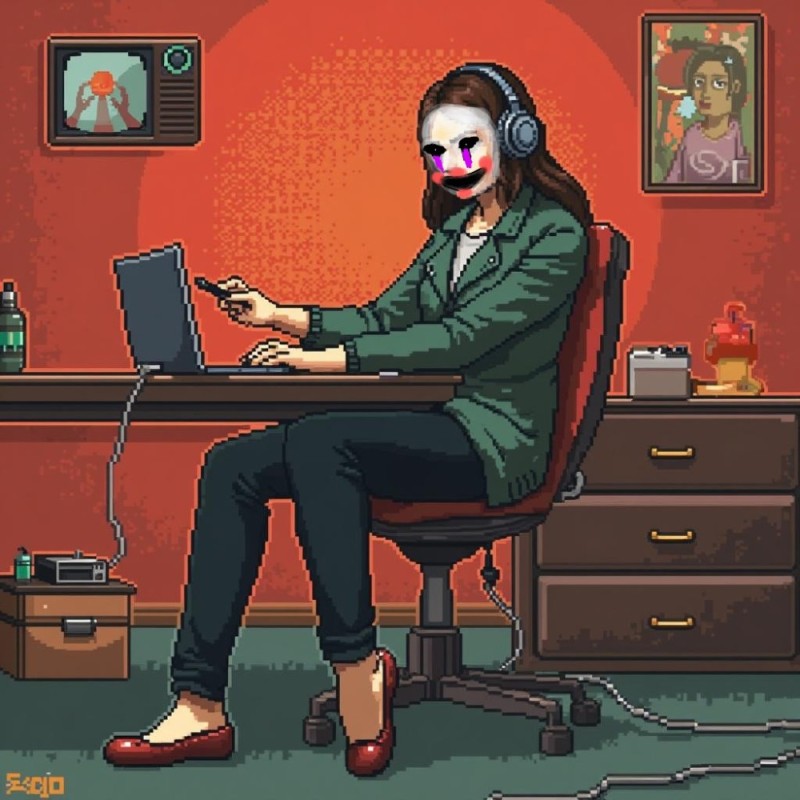 Create meme: screenshot , art gamer, gamer at the computer art