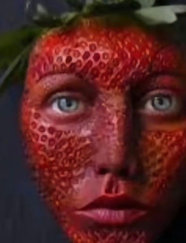 Create meme: strawberry , strawberry man, people