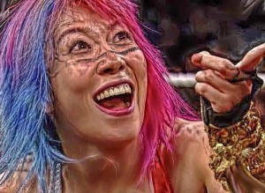 Создать мем: асука реслинг, азиат, слив asuka wwe