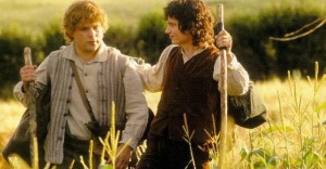 Create meme: the Lord of the rings Frodo, Frodo Baggins and Samwise Gamgee, the Lord of the rings Frodo and Sam