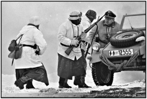 Создать мем: британские войска во второй мировой, кюбельваген сс, january 1945