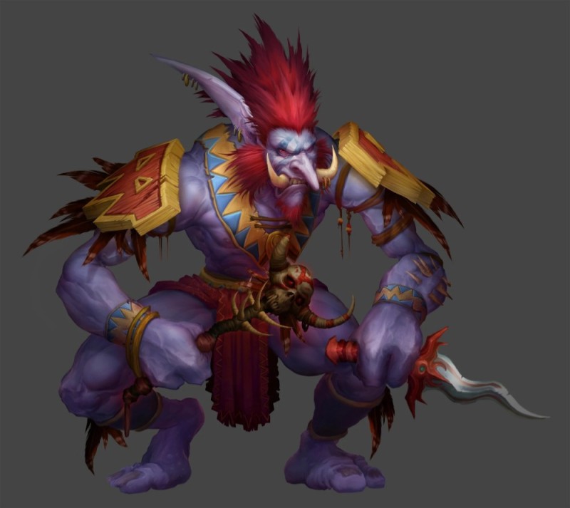 Create meme: world of warcraft trolls, warcraft trolls, troll warcraft 3