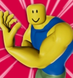 Create meme: noob from roblox jock, jock nubik roblox, roblox 