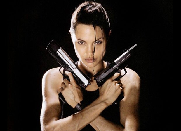 Create meme: Lara Croft: Tomb Raider, Angelina Jolie Lara Croft, Lara Croft Angelina