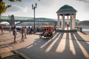 Create meme: urban environment, the Museum of Gorky Park, Photocall in Gorky Park