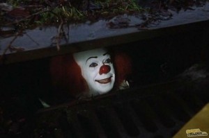 Create meme: Pennywise in the sewers, it 1990 actors Pennywise, clown