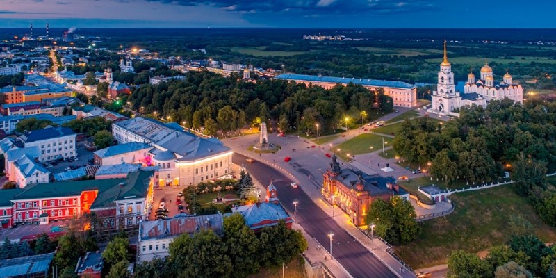 Создать мем: исторический центр ярославля, ярославль центр города, владимир город россия