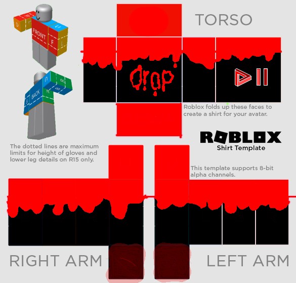 Create meme: clothing for get, roblox template, layout for clothes in roblox