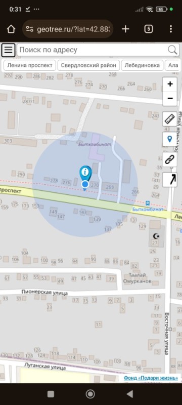 Create meme: map of Orenburg, gis map 2, interactive map