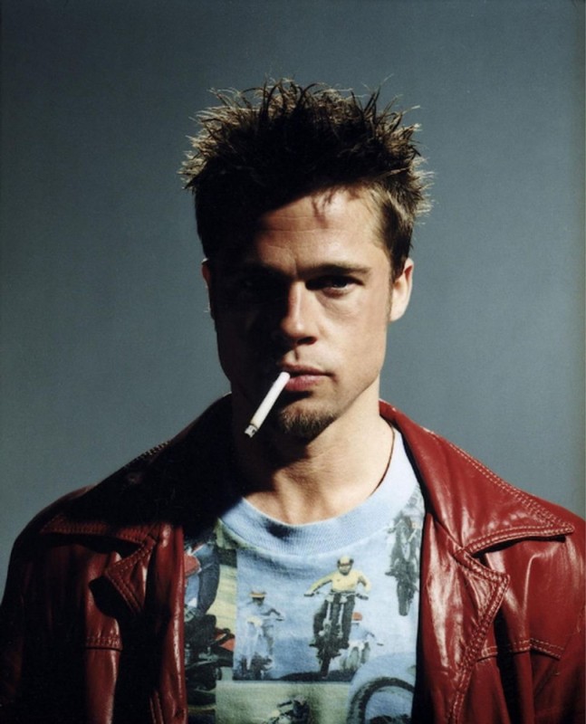 Create meme: Brad Pitt fighting, fight club Tyler Durden, fight club Tyler