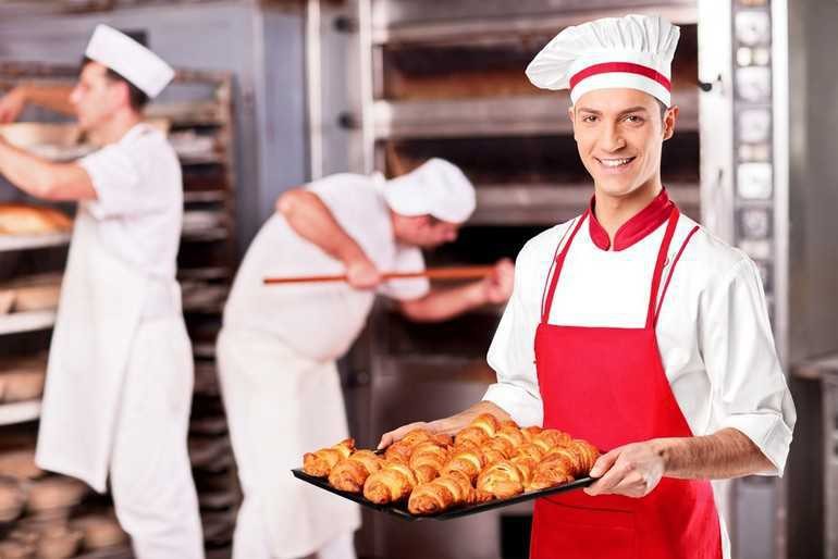 Create meme: profession baker, food industry workers' day, cook baker