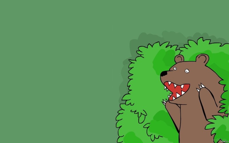 Create meme: bear from the bushes meme original, meme with a bear from the bushes, meme bear 